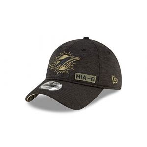 Image de New era Miami Dolphins 9twenty Cap Salute to Service 2020 Black - One-Size