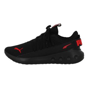 Puma Mixte Softride Carson Fresh Road Running Shoe, Black-for All Time Red, 45 EU