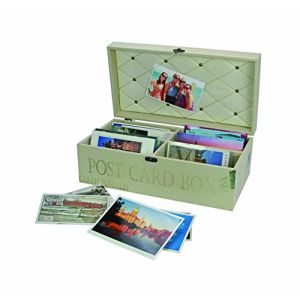 Image de Safe Box en bois pour cartes postales et photos 164