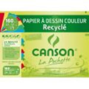 Image de Canson 777-101 - 8 Feuilles de papier dessin 160 g (A4+)