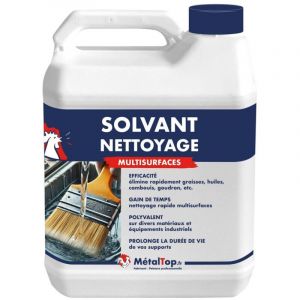 Solvant Nettoyage - Metaltop - Incolore - RAL Incolore - Pot 5L