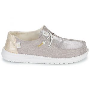 Slip ons HEYDUDE Wendy Metallic Sparkle Doré - Taille 36,37,39,40,41