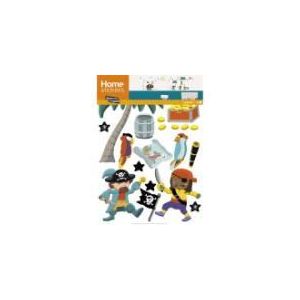 Image de Sticker mural enfant Les Pirates (49 x 69 cm)