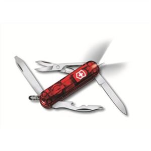 Victorinox Couteau suisse de poche Midnite Manager Rubin 10 fonctions avec Led