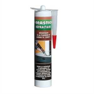 Pyrofeu Mastic réfractaire en cartouche de 310 ml