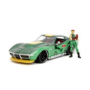 Jada Street Fighter - Cammy & 1969 Chevrolet Corvette Stingray Zl1 - 1:24