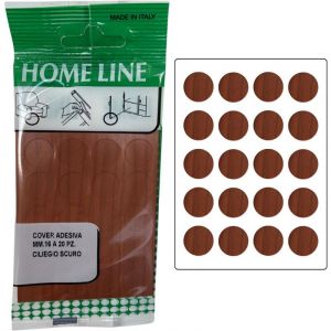 Cache-Vis &oslash; 16mm. Pour Couvrir Les Trous de Vis Dans Les Meubles en Bois (Cerisier fonc&eacute;, 16 mm)