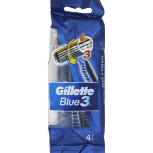 Gillette rasoir jetable blue3 x4