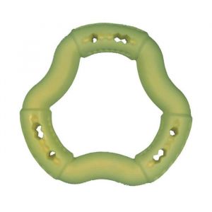 Image de Vadigran Jouet Chien TPR Anneau Green Apple, 12 cm