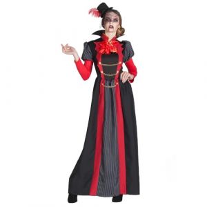 Boland Costume Vampire Lady pour adultes, costume de carnaval, set de costume pour Halloween, carnaval et fête à thème
