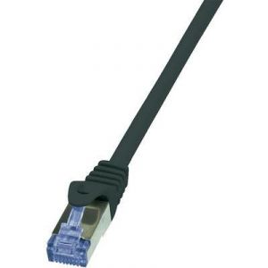 Image de Logilink CQ3073S - Câble réseau RJ45 Cat.6A S/FTP 5 m noir