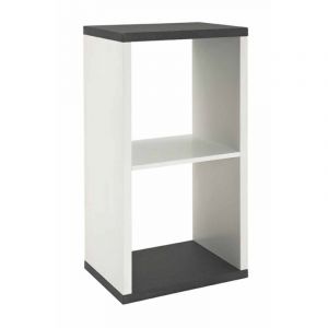 Étagère Design 3 Niveaux "Granit" 84cm Blanc Prix