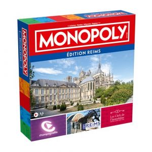 Winning Moves Jeu De Strat&eacute;gie Monopoly Edition Reims