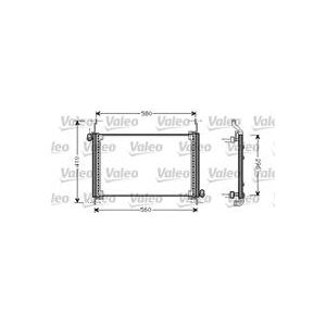 Valeo 818007 - Condenseur de climatisation