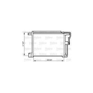 Valeo 818024 - Condenseur de climatisation