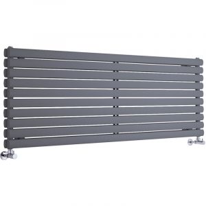 Hudson Reed DRA009B - Radiateur design horizontal Vitality 59cm x 160cm x 7,8cm