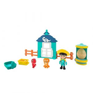 Jazwares Dino Ranch Set d'aventure d'élevage