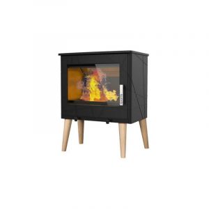 Supra Poêle à bois étanche en fonte Usko 9.1 kW