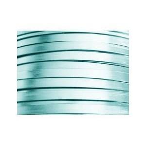 Vaessen Creative 5m de fil aluminium plat 1x5mm Bleu glace