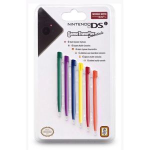 Image de Bigben Pack 6 stylets couleurs assorties pour DSi