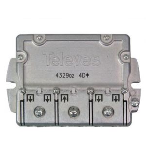 Televes Répartiteur blindé 4D easy Femelle