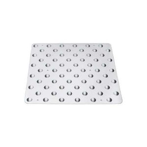 Duval Dalle podotactile extérieur à coller noire - 445 x 400 mm - Wattelez