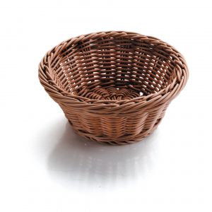 Lacor Corbeille à Pain Ronde 21 x 21 x 8 cm marron