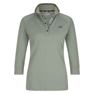 Polo d'&eacute;quitation manches longues femme Euro-Star Gianna