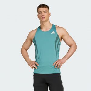 Adidas D&eacute;bardeur Adizero vert turquoise noir - XL