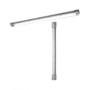 Osram Submarine luminaire étanche avec détecteur de mouvement intégré 120cm 16W, éclairage LED gris, protection IP65, pour entrepôts et garages