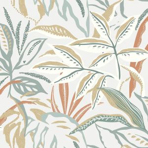 Lut&egrave;ce Flora Vita Terracotta, Vert