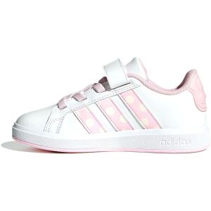Adidas Mixte Enfant Disney Minnie Mouse Grand Court Shoes Kids, FTWR White/Clear Pink/Chalk White, 32 EU