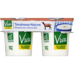 Vrai bio Vrai brasse chevre nat 2x115g