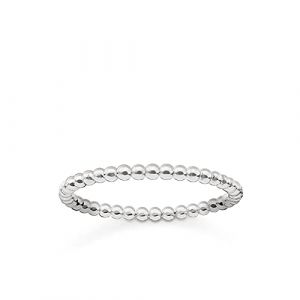 Thomas Sabo Bague fine en argent sterling - Taille 50 - TR2122-001-12