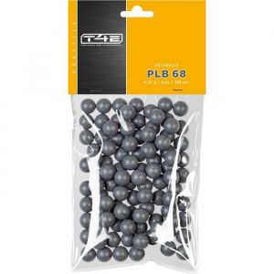 Balles en Plastique Rigide IDP T4E Practice PLB 68 - Lot de 100