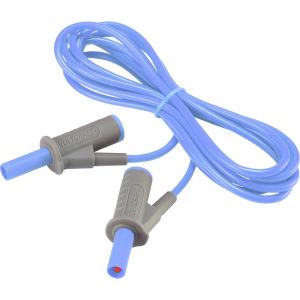 Image de Voltcraft Cordon de mesure de sécurité VC-8063405 bleu 2 m 1 pc(s)