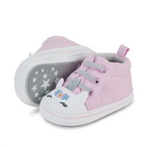 Sterntaler Baby-Schuh, Chaussure First Walker bébé Fille, Rosa, 17 EU