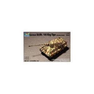 Image de Trumpeter Maquette char lourd allemand Sd Kfz 182 KING TIGER : Tourelle Porsche - Echelle 1:72