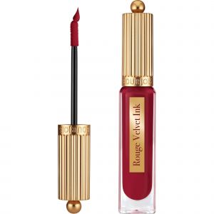 Bourjois Rouge à Lèvres Velvet Ink - Encre à lèvres - Fini mat sans transfert - 10 Re(d)belle - 3,5ml