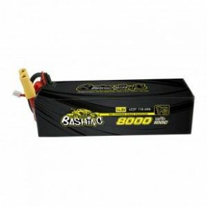 Gens Ace Batterie Lipo G-Tech 8000mAh 14.8V 100C 4S2P s&eacute;rie EC5-Basing