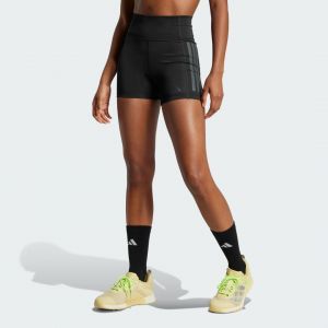 Adidas Short Optime 1/4 3-Stripe noir pur femme - XL