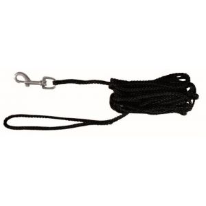 Trixie Laisses pour Chiens Ramal Tracking, Negro