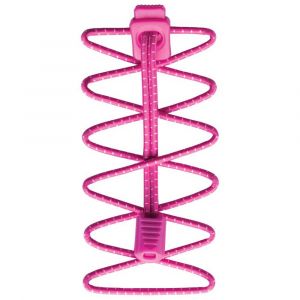 Nathan Run Lace Reflective Lacets / gu&ecirc;tres / semelles Rose - Taille TU