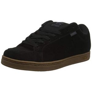 Etnies Kingpin, Chaussure de Skate Homme, Noir/Gris Fonc&eacute;/Gomme, 45 EU