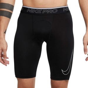 Image de Nike Shorts Pantalons Pro Dri Fit Long L Black / White