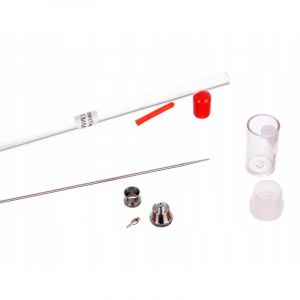 Buse de Rechange avec Une Aiguille pour a&eacute;rographe Fengda BD-130 0,2mm