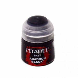 Games Workshop Citadel Base : Abaddon Black