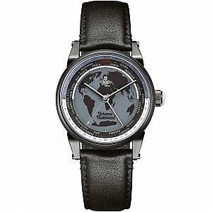 Image de Vivienne Westwood Unisexe Finsbury World Watch VV065MBKBK