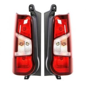 J/J Lot de 2 Feux Arrière Remplacement Direct Ajustement Specifique Parfaitement Interchangeable Compatible avec: Opel Combo Life Citroen Berlingo Peugeot Partner 2018+