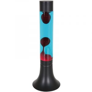 Steinhauer Mexlite - lampe de table - Volcan - noir - verre métal - Ø 14cm -